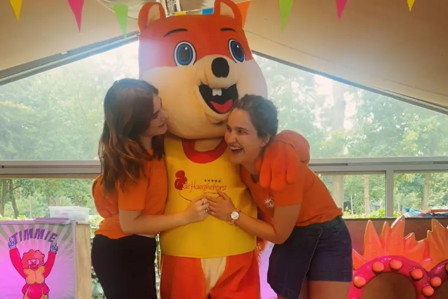 EH Freek de Eekhoorn Animatiewerk Camping De Haeghehorst kopie